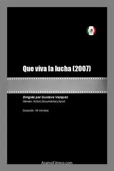 Que viva la lucha